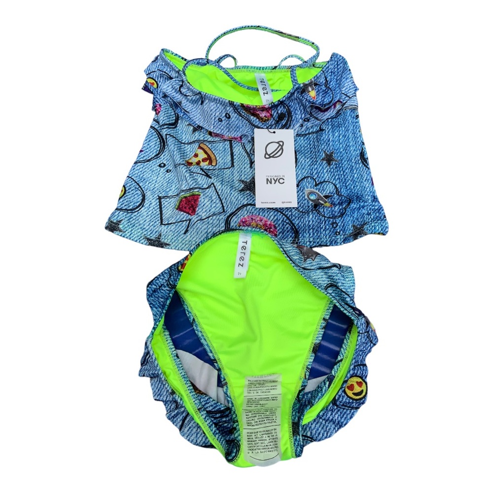 New With Tags Terez Girls lTankini Swimsuit - Picture 11 of 15